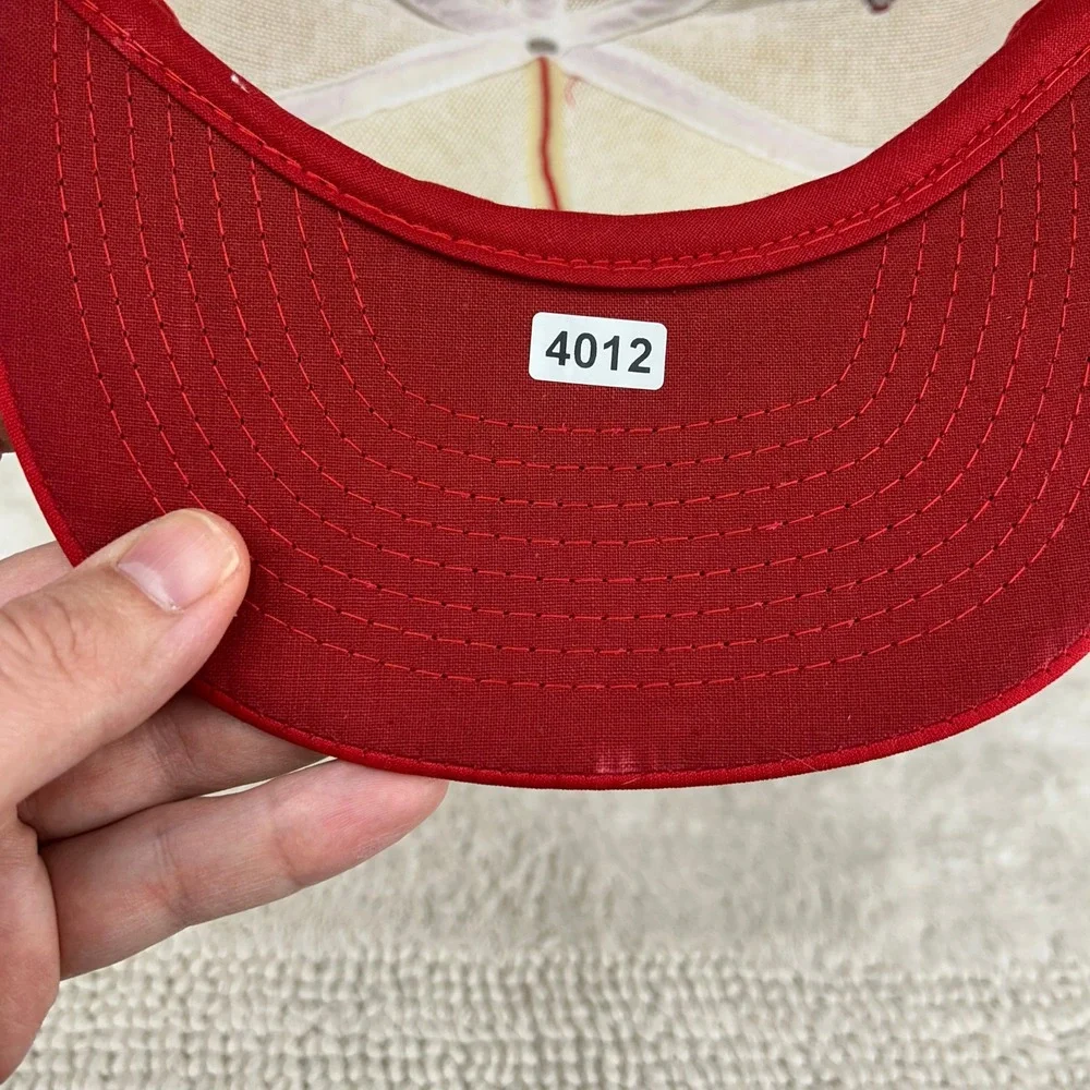 Vintage Laurel Engine Rebuilding Snapback Trucker Patch‎ Hat OSFA Workwear Cap